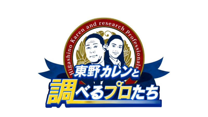 東野カレンと調べるプロたちの動画見逃し配信！youtubeやtver以外で再放送を無料視聴